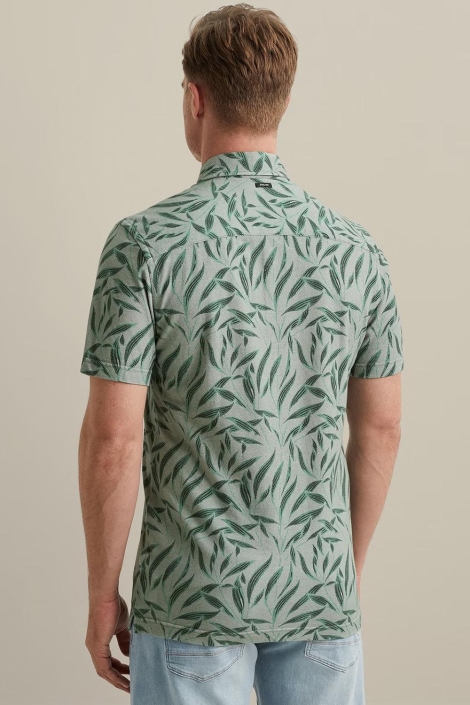 Vanguard short sleeve shirt print on pique